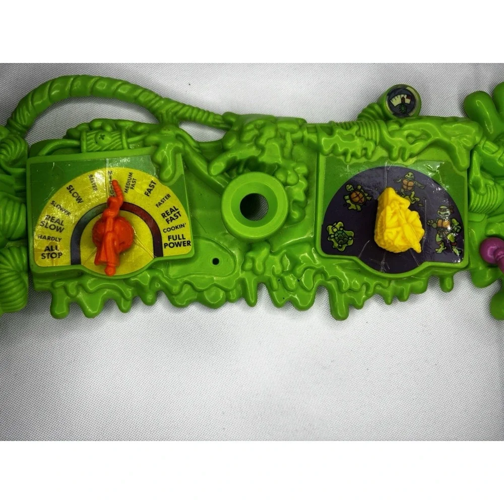 TMNT Teenage Mutant Ninja Turtles Michaelangelo's Sewer Exploration Belt 1990